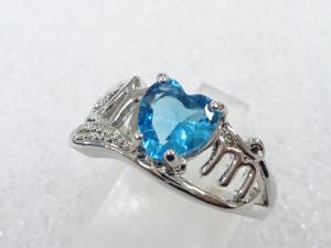 色石　指輪(15号)